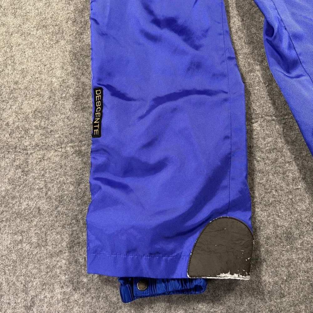 Vintage Descente Snow Pants Mens 36 Blue Entrant‎ SC Insulated Ski Snowboard 90s